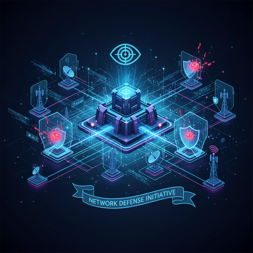 Cybersecurity visualization for network protection and telecommunications infrastructure security